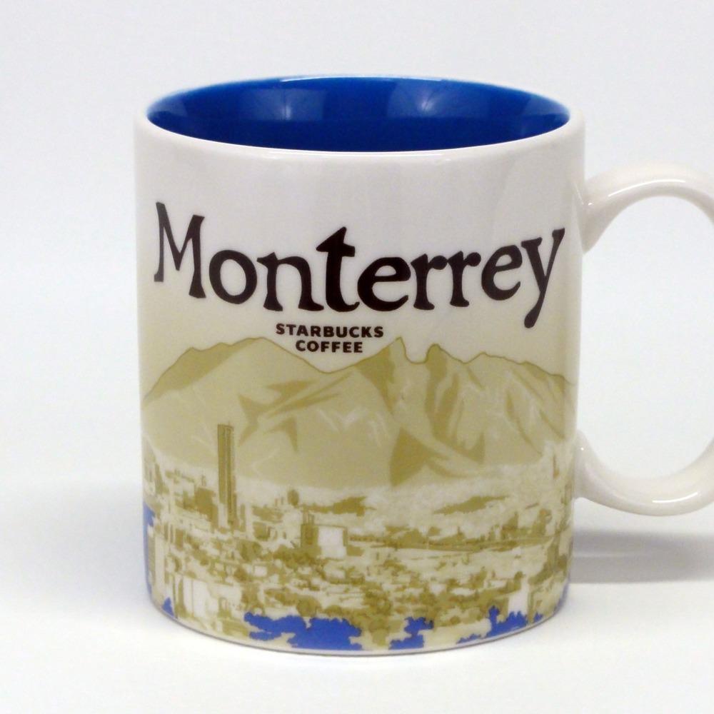 Starbucks Monterrey Mexico Global Icon Series Coffee Mug 16 Oz 2018 Excellent